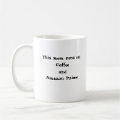 Mug Le café et le premier brouillard amazonien (Gauche)