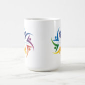 Mug Le café et le thé de Carolyn (Centre)