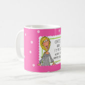 Mug Le café et les amis font le mélange parfait (Devant gauche)