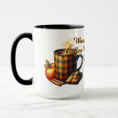 Mug Le café fait avancer les choses (Gauche)