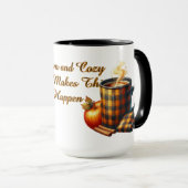 Mug Le café fait avancer les choses (Devant droit)