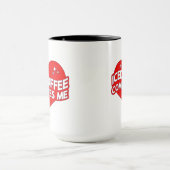 Mug Le café glacé me complète (Centre)