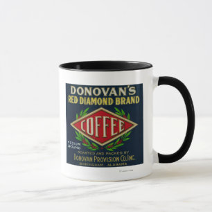 Mug Le café LabelBirmingham, AL de Donovan
