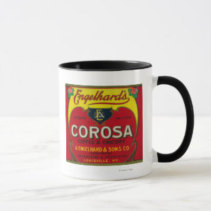 Mug Le café LabelLouisville, KY d'Engelhard