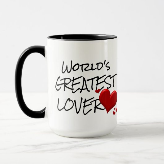 Mug Le café le plus amusant du monde cool (Gauche)