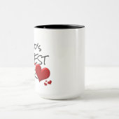 Mug Le café le plus amusant du monde cool (Centre)