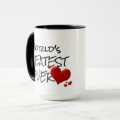 Mug Le café le plus amusant du monde cool (Devant gauche)