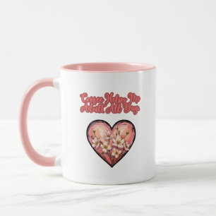 Mug Le café m'aide à être adulte toute la journée, mam