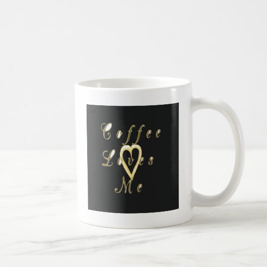 Mug Le café m'aime. (Droite)