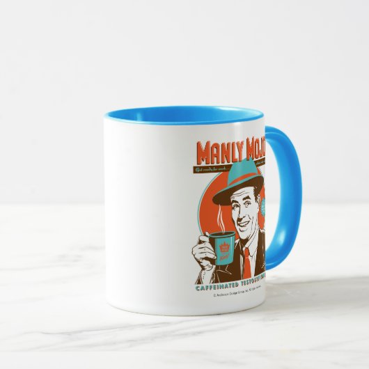 Mug Le café Manly Mojo (Devant droit)