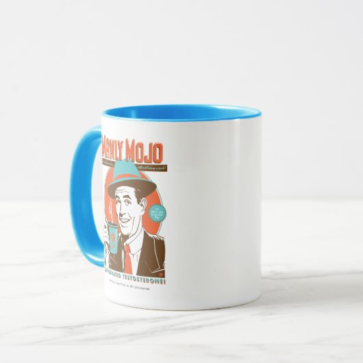 Mug Le café Manly Mojo (Devant gauche)