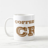 Mug Le café me fait chier. (Gauche)