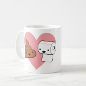 MUG LE CAFÉ ME FAIT LA DUNETTE (Devant gauche)