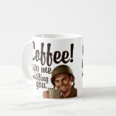 Mug Le café me fait tuer (Devant gauche)