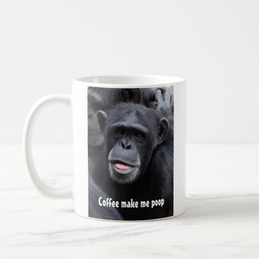 Mug Le café me font la dunette (Gauche)