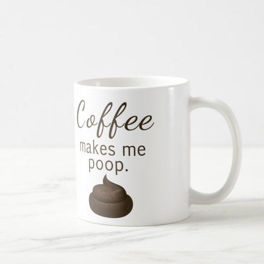 Mug Le café me font la dunette (Droite)