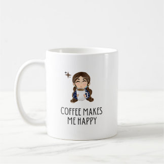 Mug Le Café Me Rend Heureux