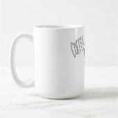 Mug Le café me rend très heureux (Gauche)