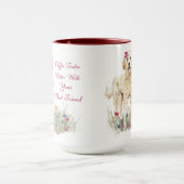 Mug Le café meilleur goût...Golden Doodle Edition (Centre)