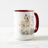Mug Le café meilleur goût...Golden Doodle Edition (Devant droit)