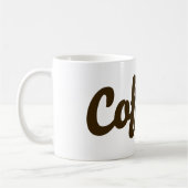 Mug Le café m'empêche de vous tuer (Gauche)