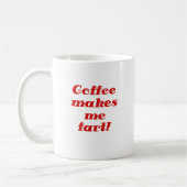 Mug Le café m'incite à péter (Gauche)