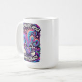 Mug Le café ne juge pas - Psychedelic Dreamscape Desi (Devant gauche)