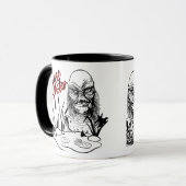 Mug Le café noir est plus qu'un confort créatif ! (Devant gauche)