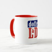 Mug Le café peut aider en ces temps de misère... (Devant gauche)