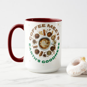 Mug Le café rencontre la bonté de la Terre – Infusion