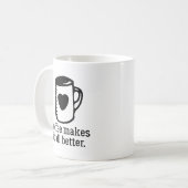 Mug Le Café Rend Tout Mieux (Devant gauche)