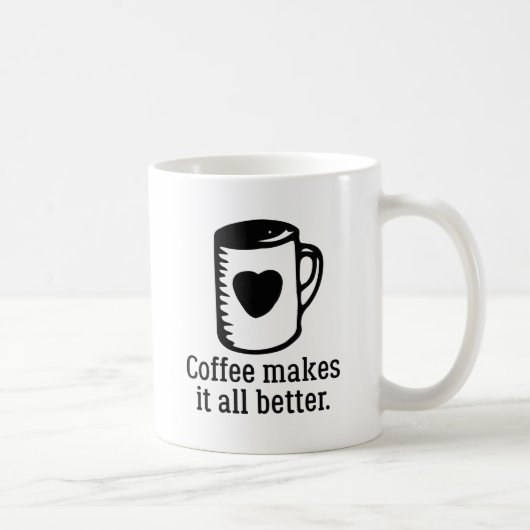 Mug Le Café Rend Tout Mieux (Droite)