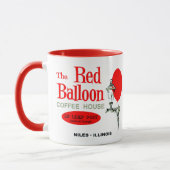 Mug Le Café Rouge Balloon, Niles, Illinois (Gauche)