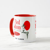 Mug Le Café Rouge Balloon, Niles, Illinois (Devant gauche)