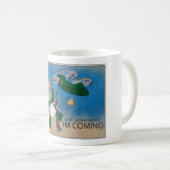 Mug Le café sauve la journée tous les jours (Devant droit)