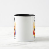 Mug Le café se marie avec le silence (Centre)