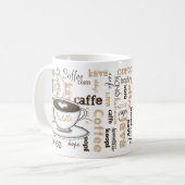 Mug Le Café sous le nom mondial (Devant gauche)