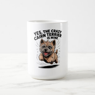 Mug Le Cairn Terrier fou est à moi