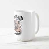 Mug Le Cairn Terrier fou est à moi (Devant droit)