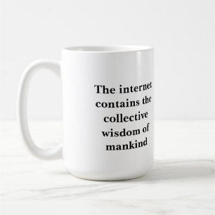 Mug Le Calice du Philosophe de l'Humour Sec c'est-à-di