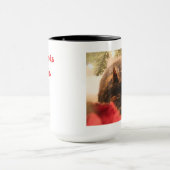 Mug Le calicot mignon de Noël, rêves de Noël peut (Centre)