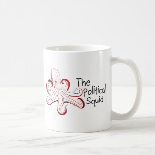 Mug Le calmar politique (Droite)