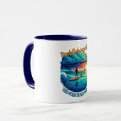 Mug Le calme dans ma tempête - le paddle (Devant gauche)