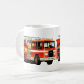 Mug Le camion de pompiers de l'enfant (Devant gauche)