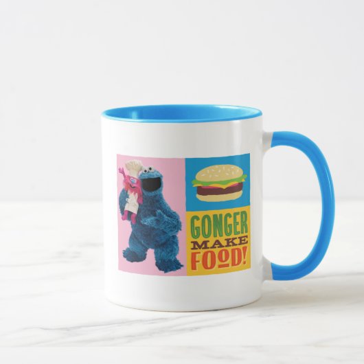 Mug Le Camion Gourmand de Cookie Monster | Gonger Prép (Droite)