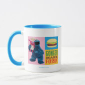 Mug Le Camion Gourmand de Cookie Monster | Gonger Prép (Gauche)