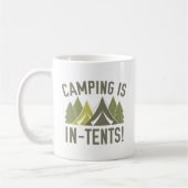 Mug Le Camping Est Dans Les Tentes ! (Gauche)