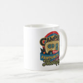 Mug Le Camping Est Ma Thérapie Préférée (Devant droit)