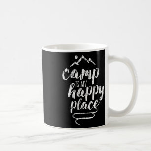 Mug Le camping est mon endroit heureux - Chemise Monta