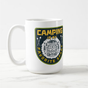 Mug Le camping est mon sport favori